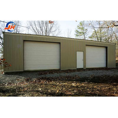 Standard ASTM Prefab Steel Garage Metal Structure Building dla projektowania przemysłowego