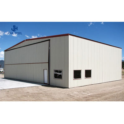 Ocieplony ramy budynku komercyjnego metalowych carports PVC hangar dla ciężkich urządzeń magazynowych