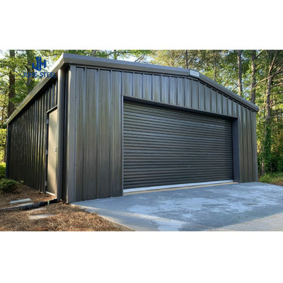 Metalowe zestawy garażowe 24x24 Metalowe budynki Autoporty Standardy AiSi