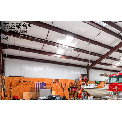 Q235B/Q345B Low Carbon Steel Prefab 3 Car Metal Garage