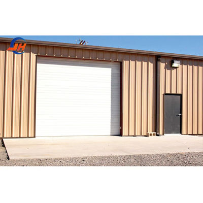 Q235B/Q345B Low Carbon Steel Prefab 3 Car Metal Garage