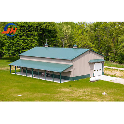 Q235B / Q345B Płytka falista Szpa metalowa Płytka falista Budynki stalowe Carport