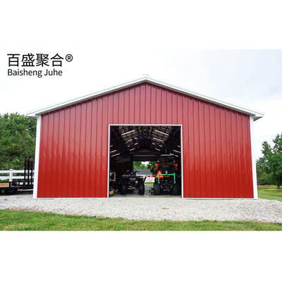 2 Garaż metalowy prefabrykowany do samochodów Q235 Q355B Q235 Q235B Q345
