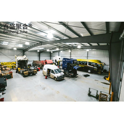 2 Garaż metalowy prefabrykowany do samochodów Q235 Q355B Q235 Q235B Q345