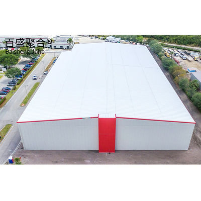 Aluminiowe zestawy okna 40x60 Prefabrykowane metalowe magazyn budynku Długi trwałość