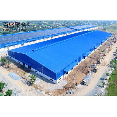 CE / ISO9001 Approved Warehouse Prefabrykowane magazyny metalowe i stalowe do rozwiązań magazynowych