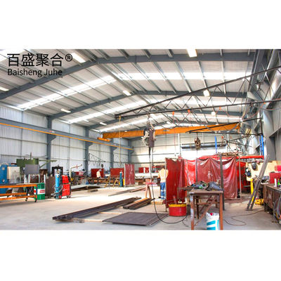 Magazyny stalowe Prefabrykowane metalowe budynki stalowe Magazyny z oknem ze stopu aluminium