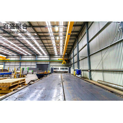 Magazyny stalowe Prefabrykowane metalowe budynki stalowe Magazyny z oknem ze stopu aluminium