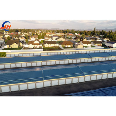Solidne H-shaped Steel Beam Prefab Car Showroom Structure Warehouse dla standardu AiSi