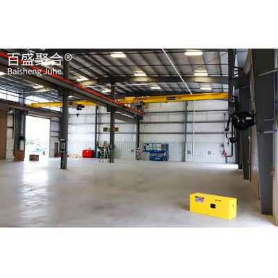 Low Carbon Steel Q235 Q345 Modular Prefab Metal Shop Buildings